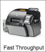 id card printers fast throughput